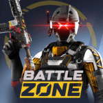 BattleZone: PvP FPS Shooter 3D Mod APK 1.0.7 [MOD Menu][Frozen Currency][Frozen Grenade]
