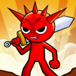 Stick Blade: Sword of Red Mod APK 0.1.2 [MOD MENU][GOD MODE][HIGH DAMAGE]