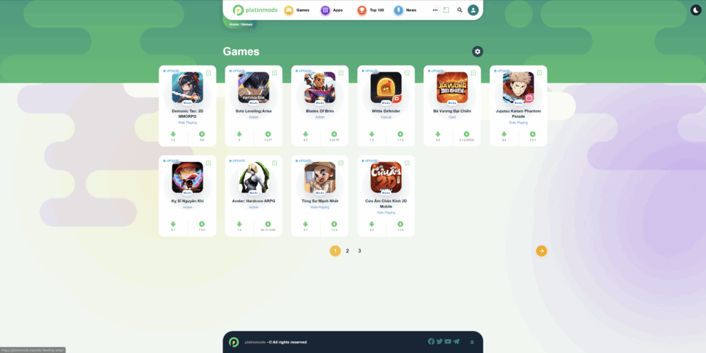 Platinmods - Android MODs, MOD APK Mobile Games & Apps: Complete Guide 2025 4 image