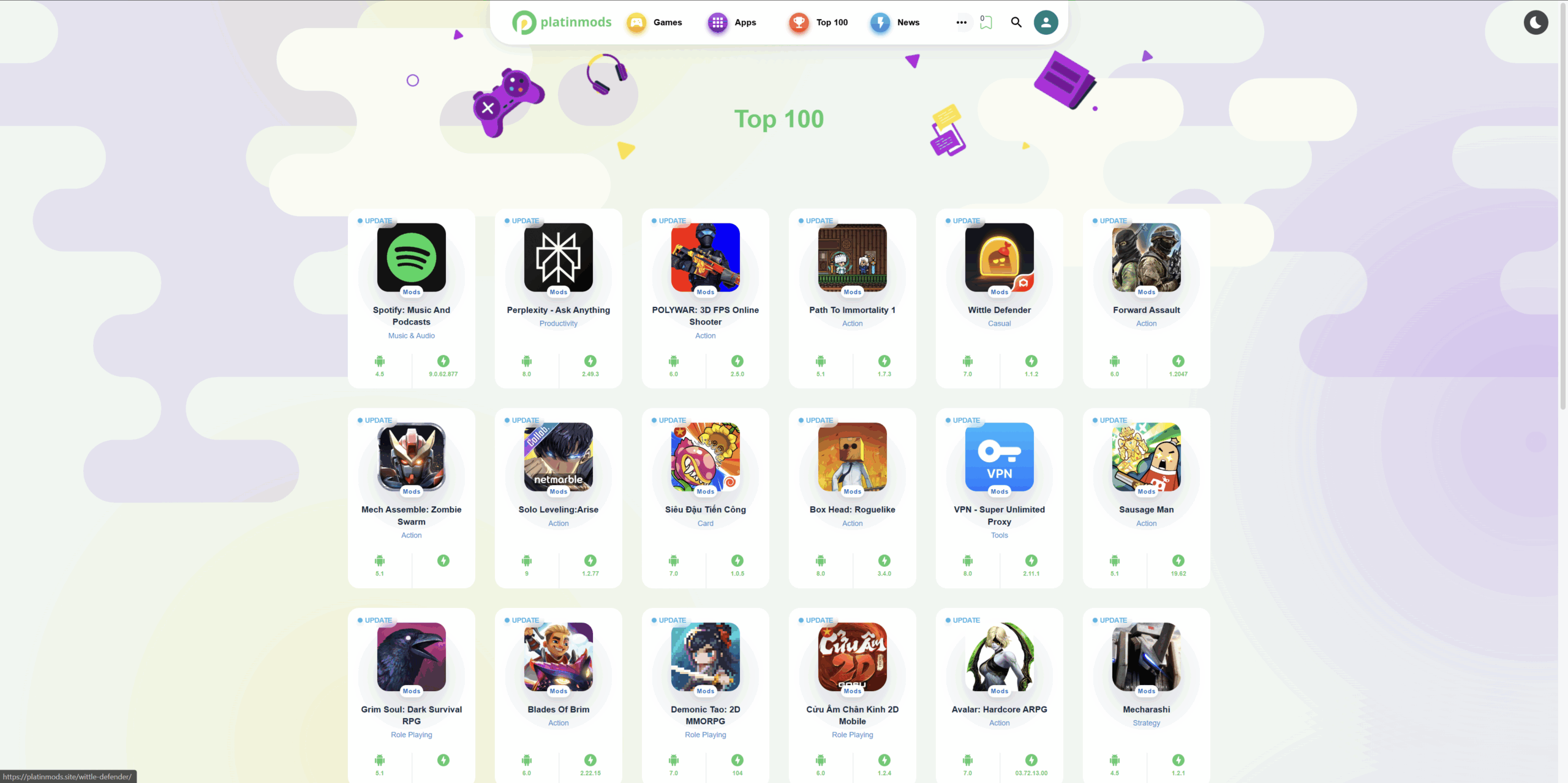 Platinmods - Android MODs, MOD APK Mobile Games & Apps: Complete Guide 2025 3 image